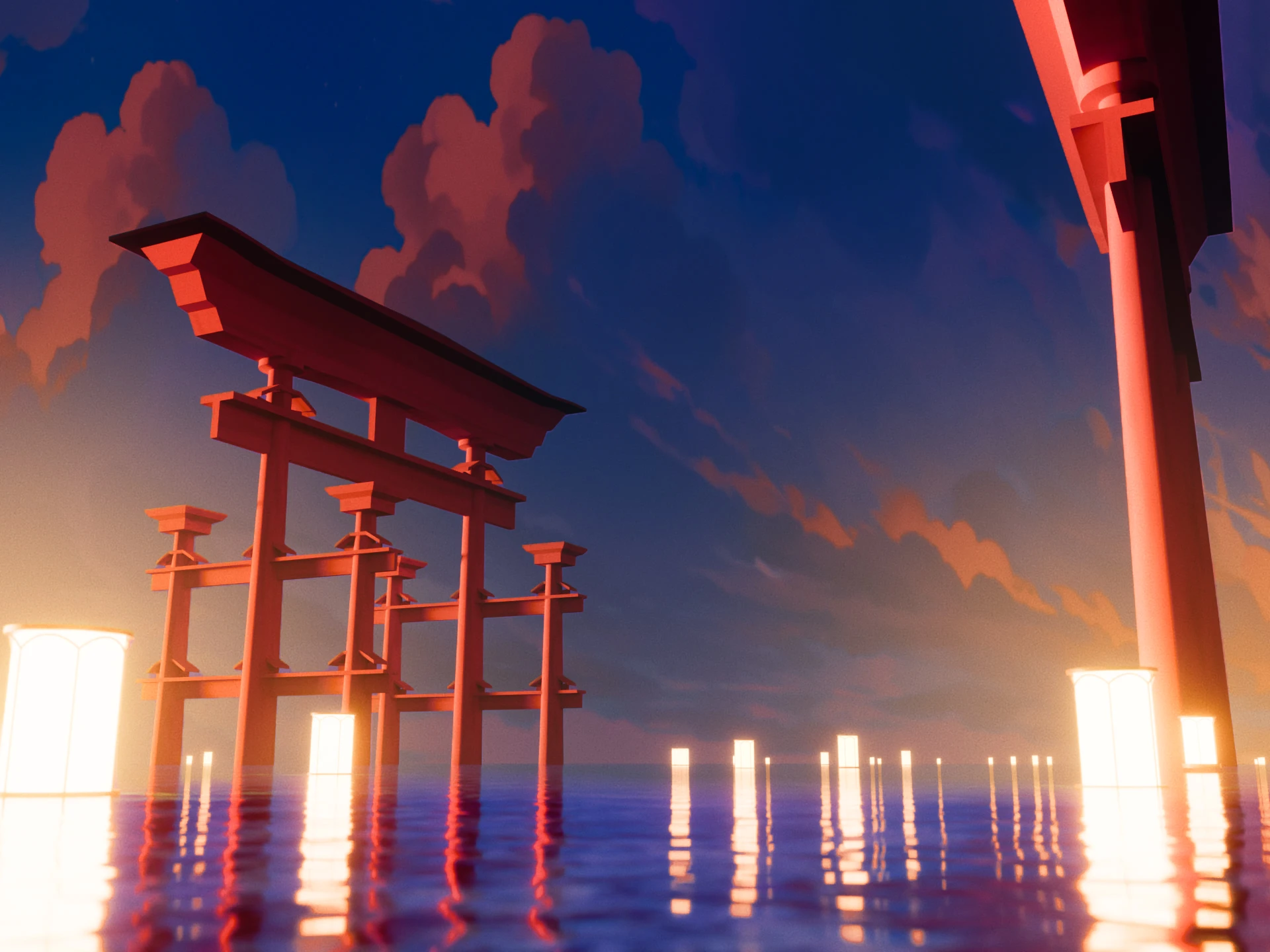 3D render from the Anime collection