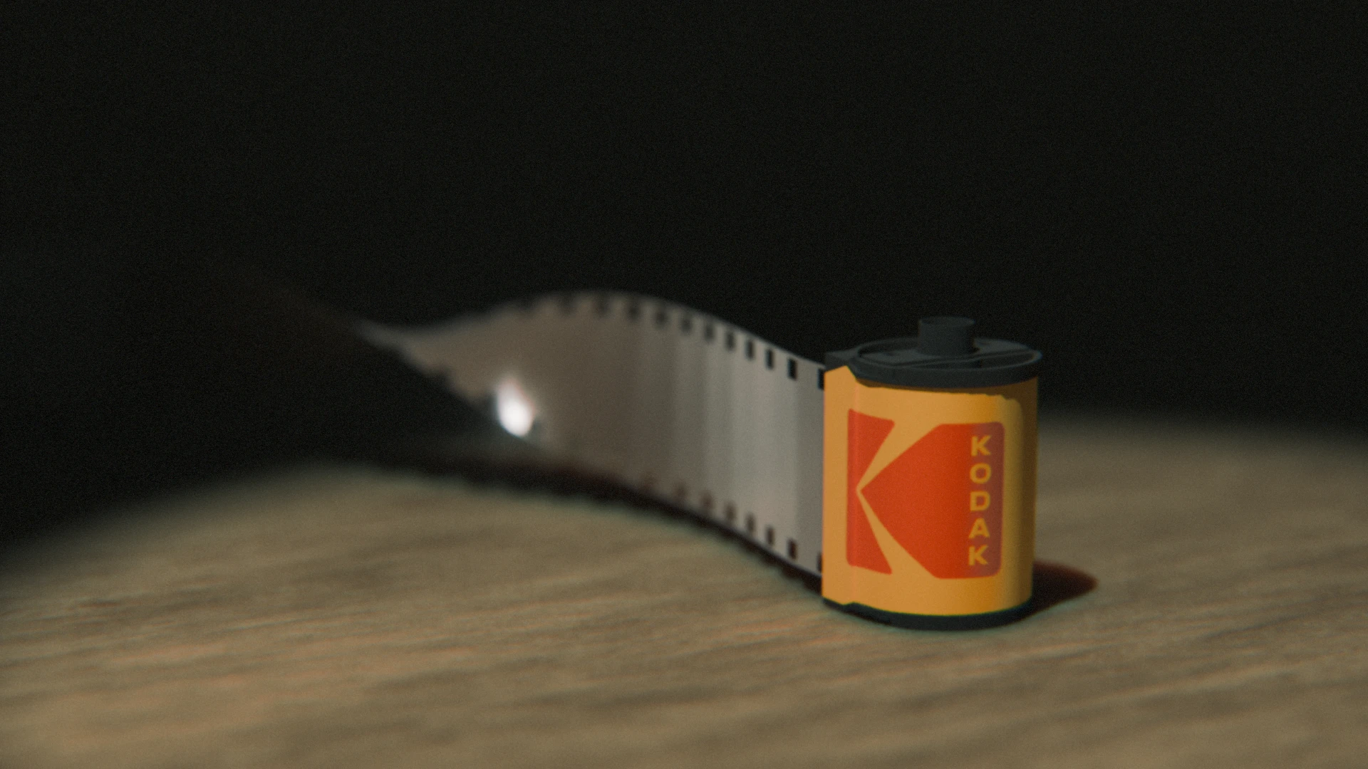 3D render from the CineStills collection