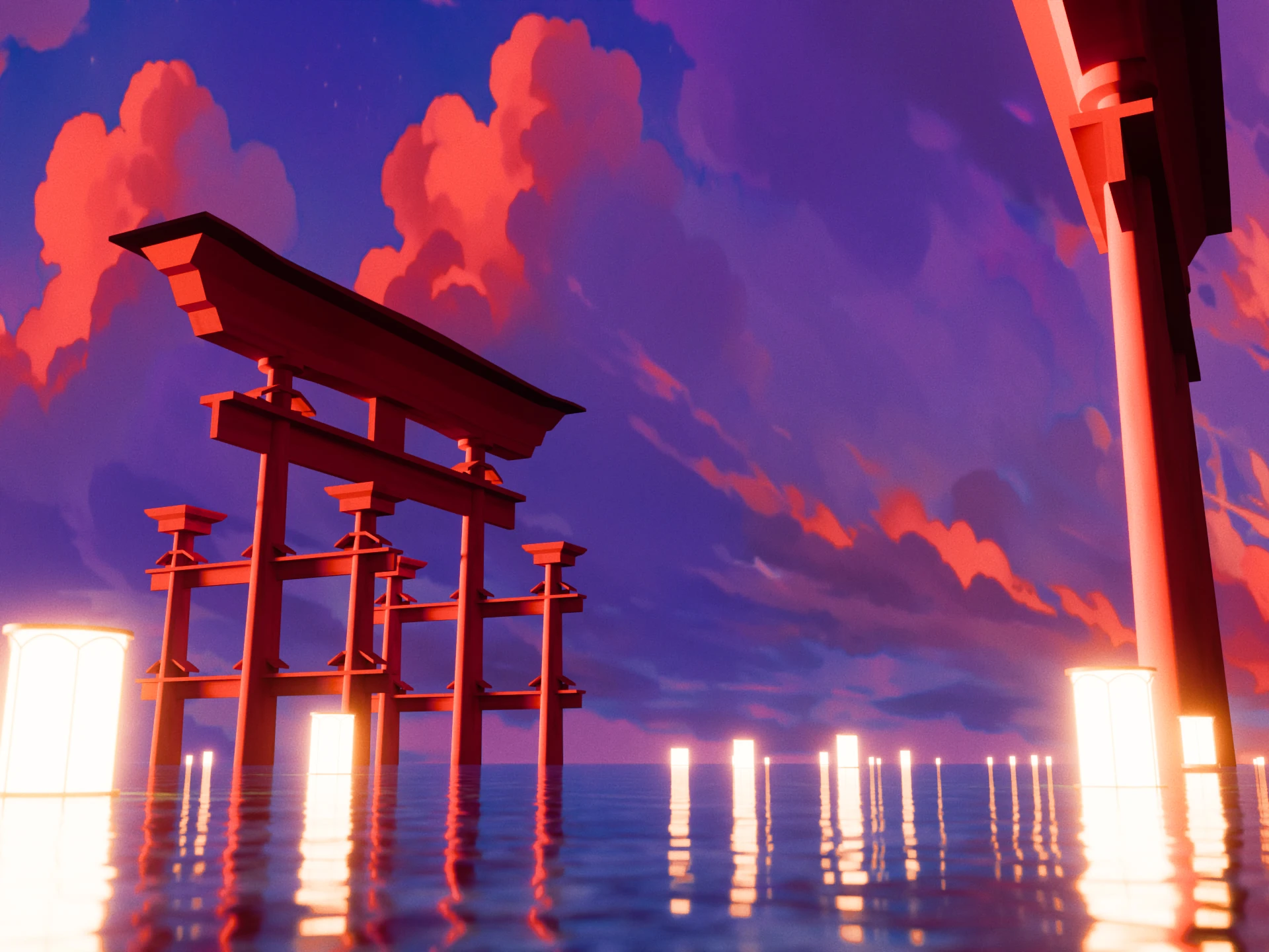 3D render from the Anime collection